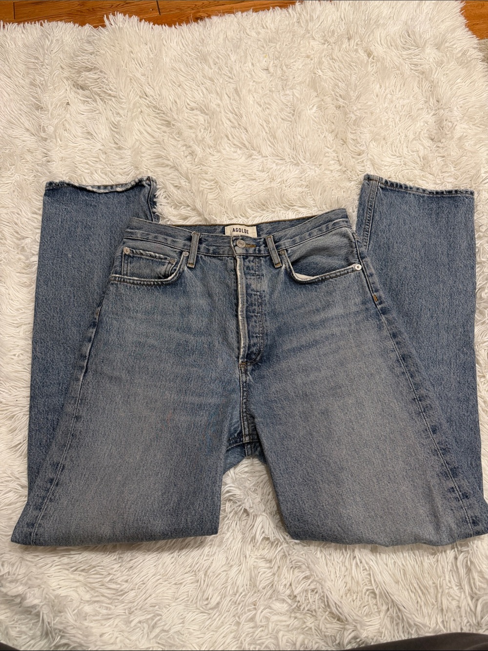 Agolde 90's Pinch Waist Jeans in Navigate size 26 - Picture 8 of 9